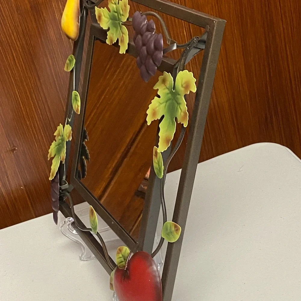 Sonoma villa wrought iron mirror accent